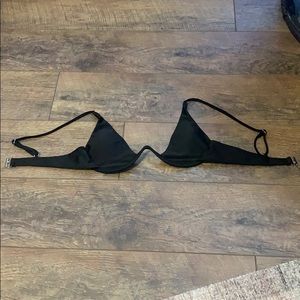 Black shein bathing suit top
